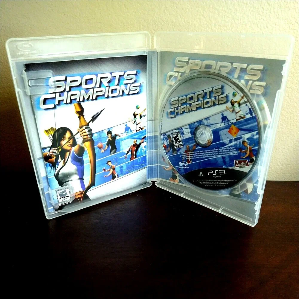 PS3 Game Sports Champion PlayStation Network-Complete‎ With Manual